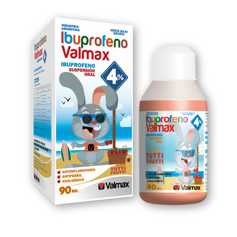 Ibuprofeno 4% Valmax