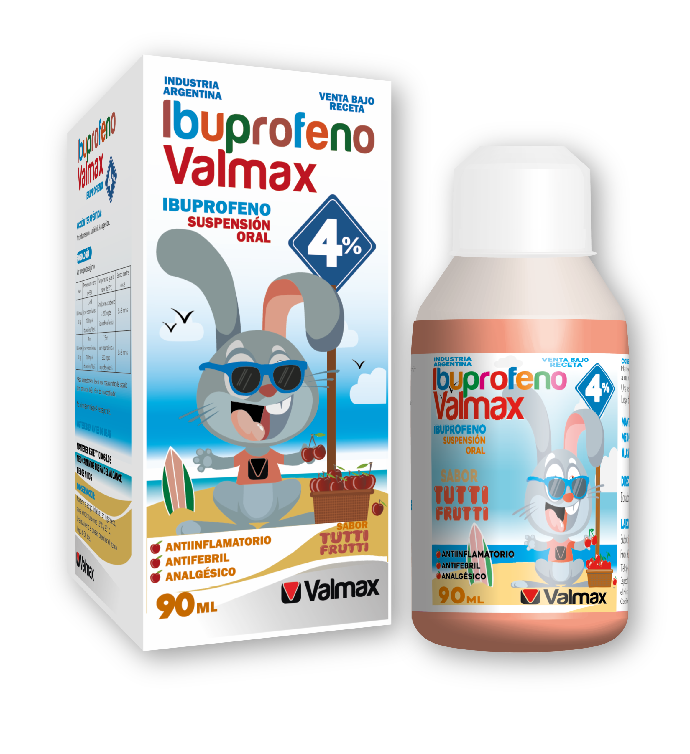 Ibuprofeno 4% Valmax